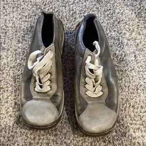 Casual Lace-Up Leather Shoes